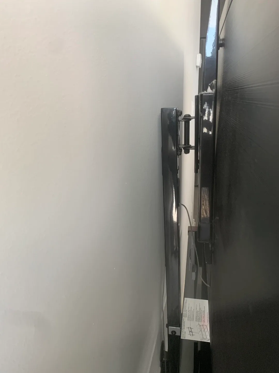 Modern Black Glass TV Stand image indicator(4)