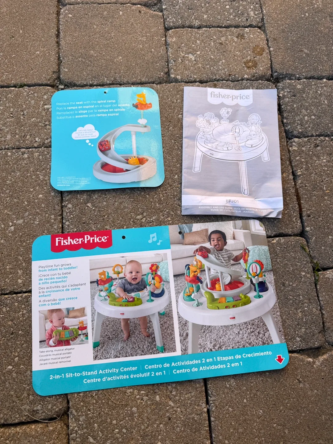 Fisher-Price 2-in-1 Sit-to-Stand Activity Center image indicator(5)