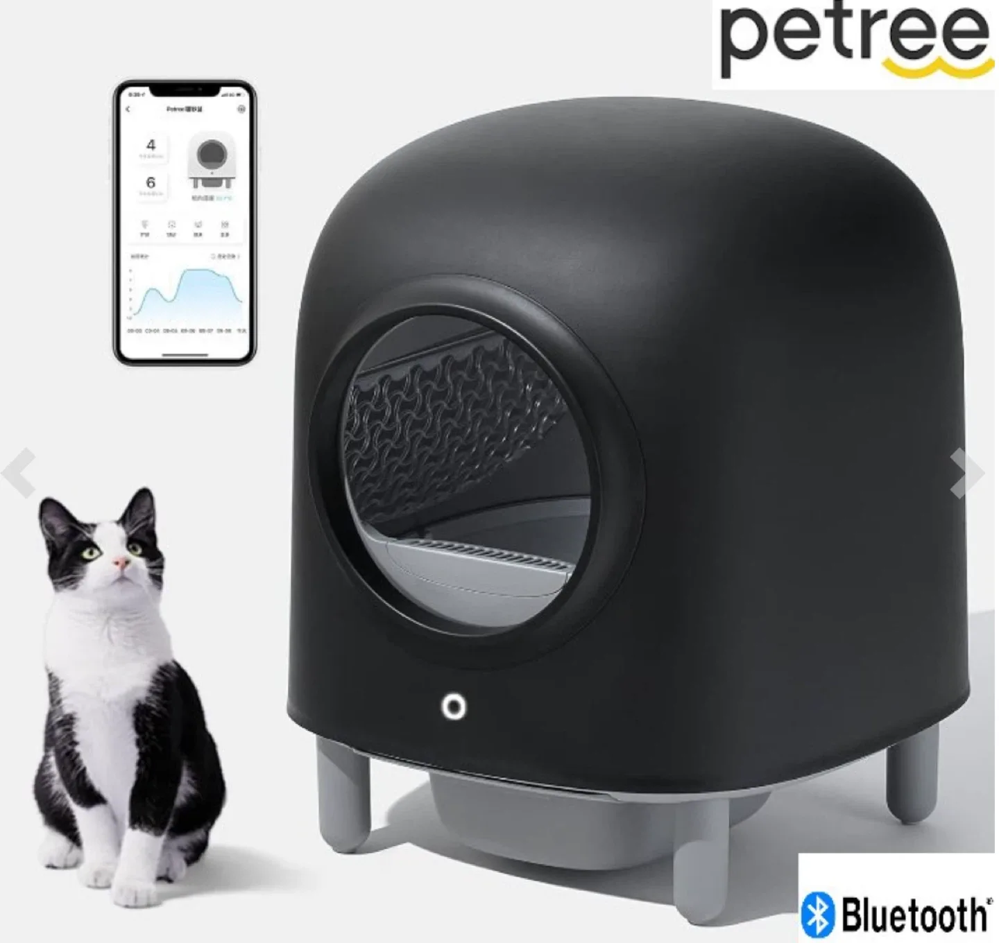 PETREE AUTOMATIC SELF-CLEANING/WI-FI-App image indicator(3)