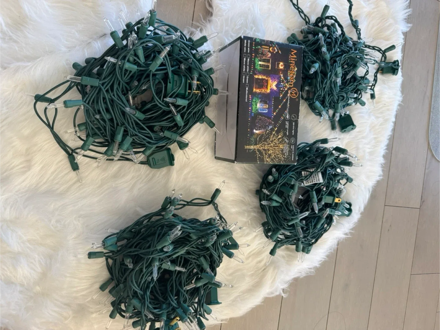 4 sets of Mini String Lights - 100 Lights, 25ft Length thumbnail
