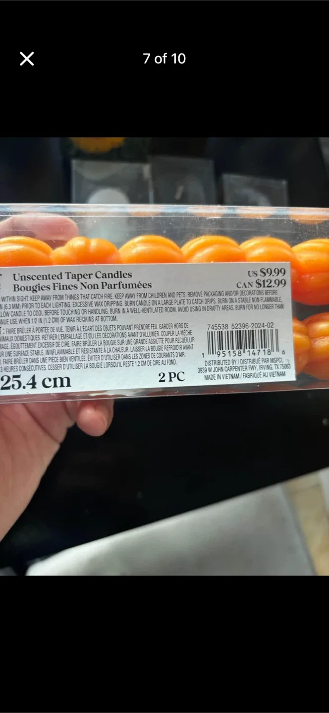 Various fall & autumn decorative candles-corn, pumpkin, squirrel image indicator(7)