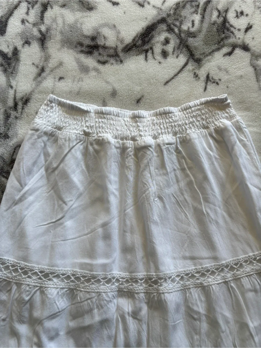 Ardene Long White Skirt - Size S image indicator(2)