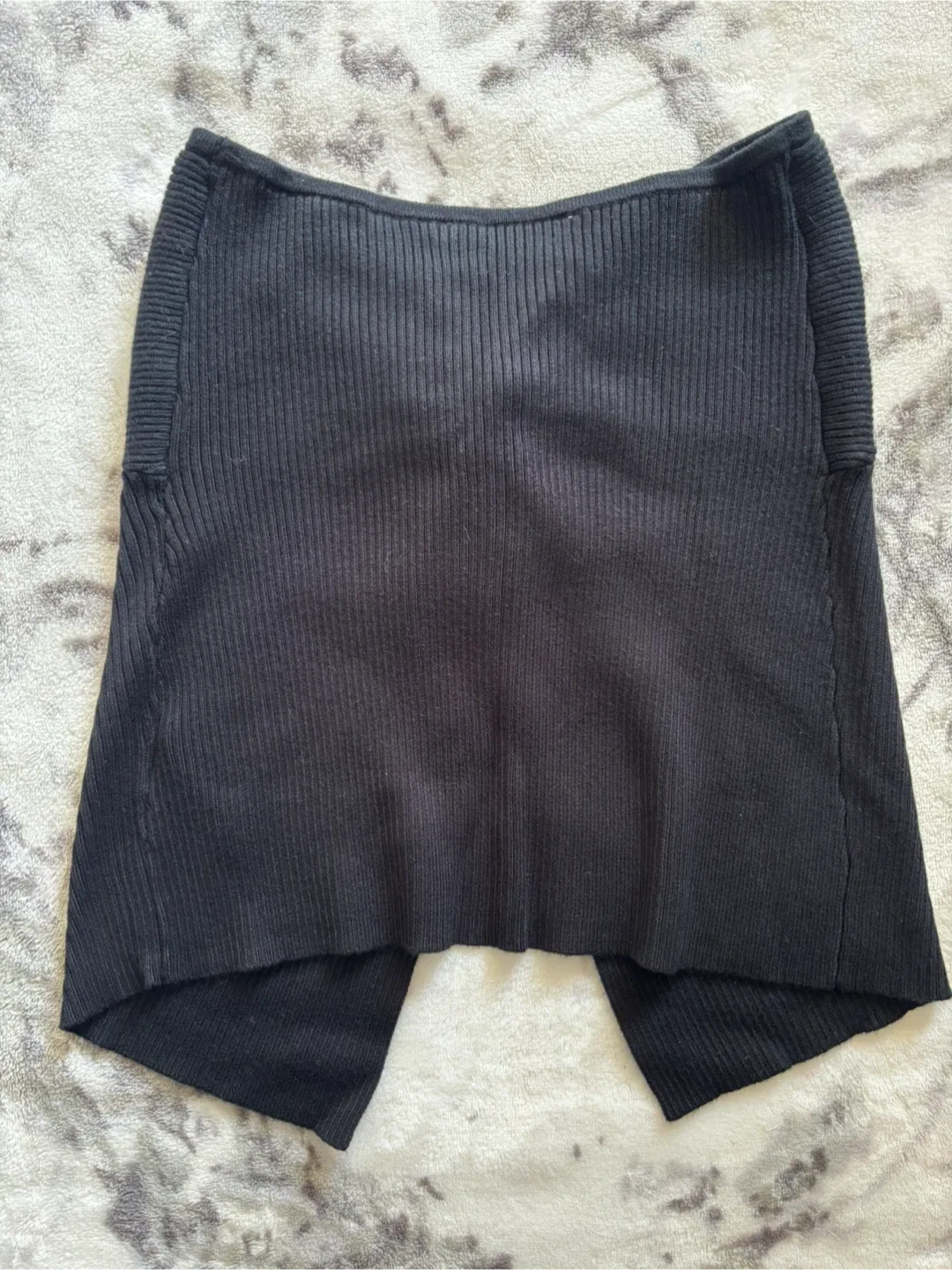 Abercrombie & Fitch Black Twist Front tube top - XS image indicator(4)