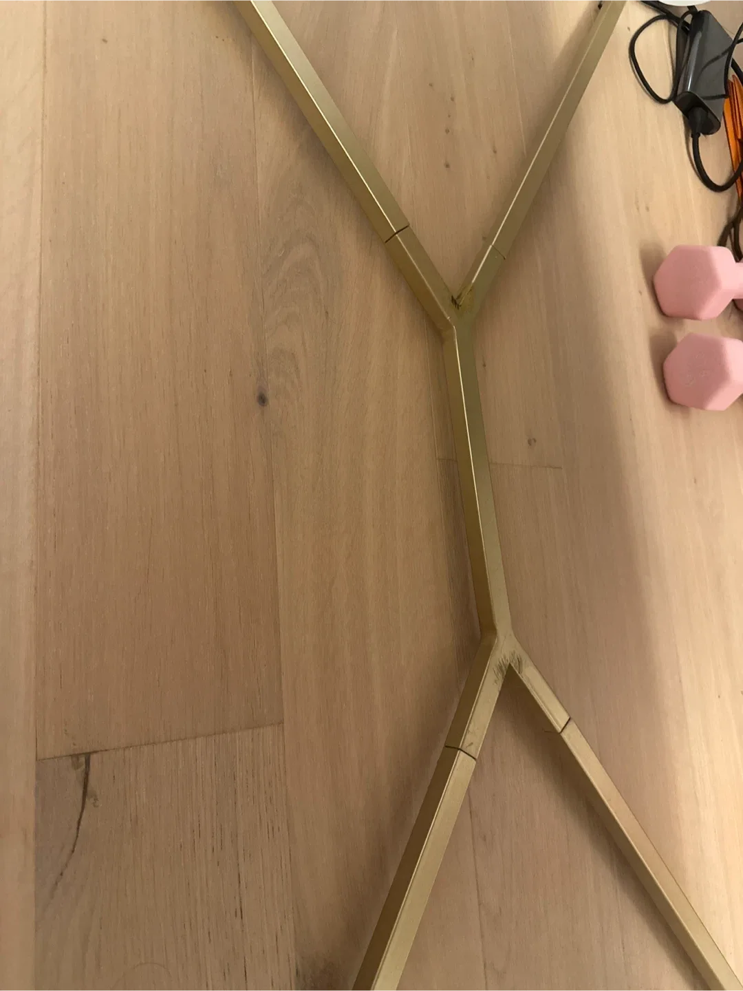 Coffee table with Gold Legs image indicator(2)