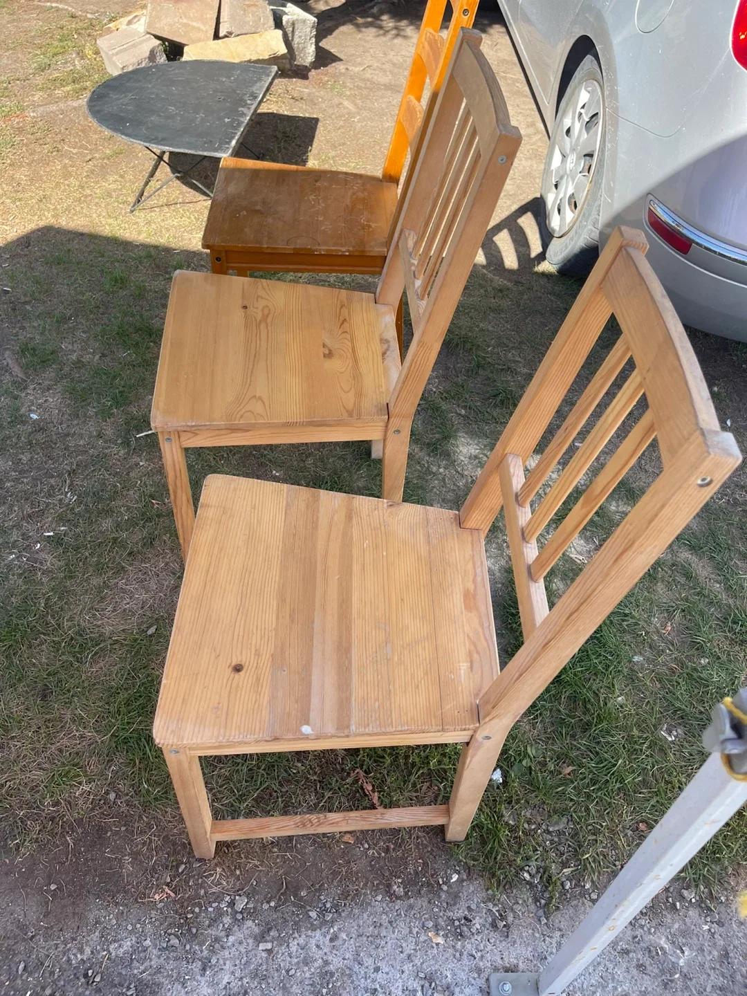 Wooden Dining Chairs - Set of 3 image indicator(2)