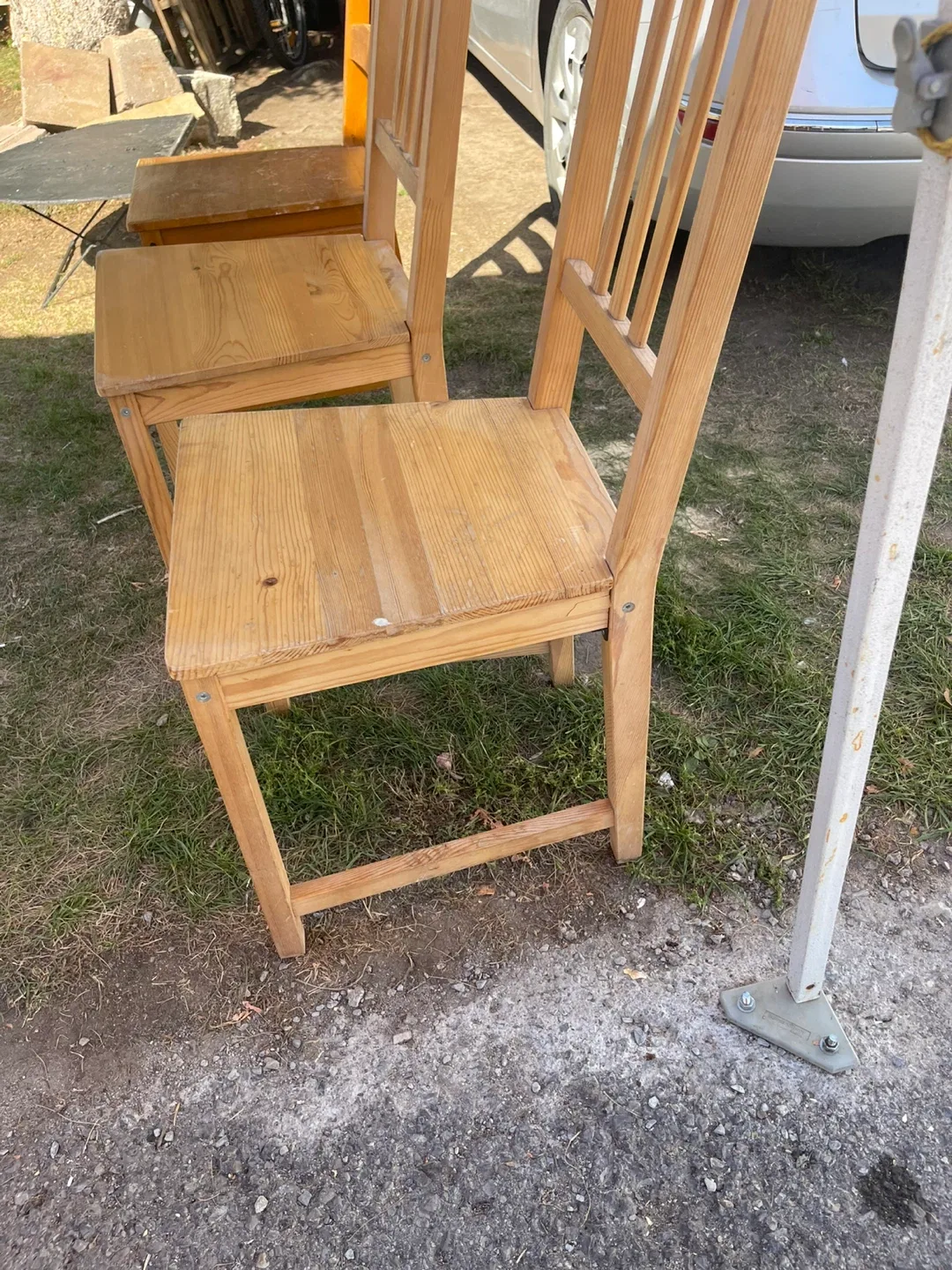 Wooden Dining Chairs - Set of 3 image indicator(3)