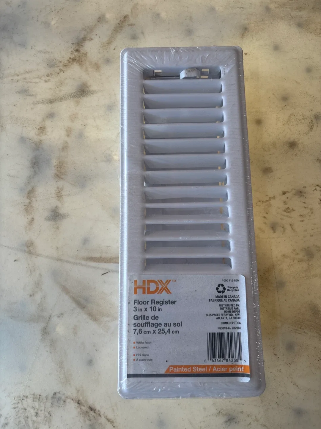 2 HDX Floor Register - 3 in x 10 in thumbnail