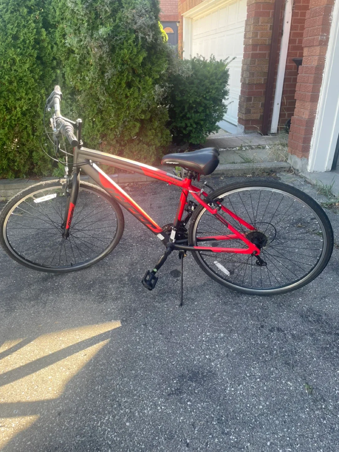 Fitnessbike Spinfit 700C Red/Black Bike thumbnail