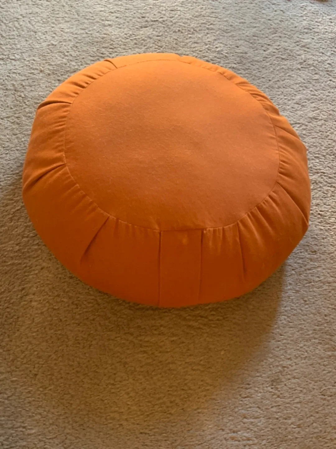 Orange Meditation Cushion image indicator(2)