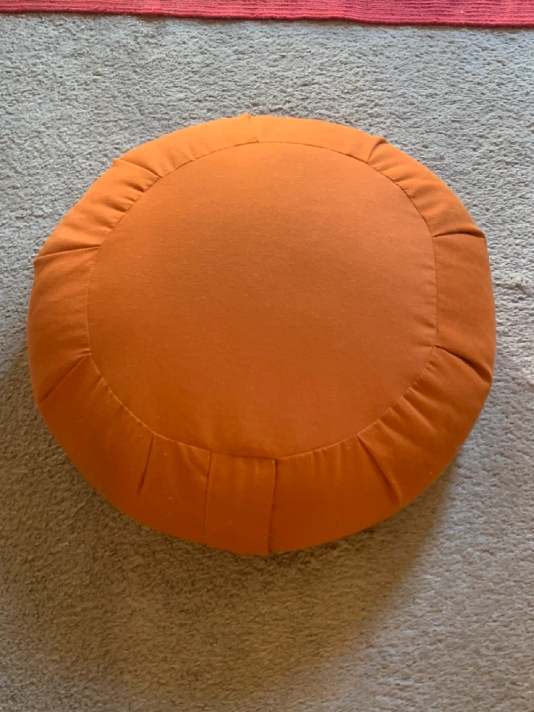 Orange Meditation Cushion image indicator(4)