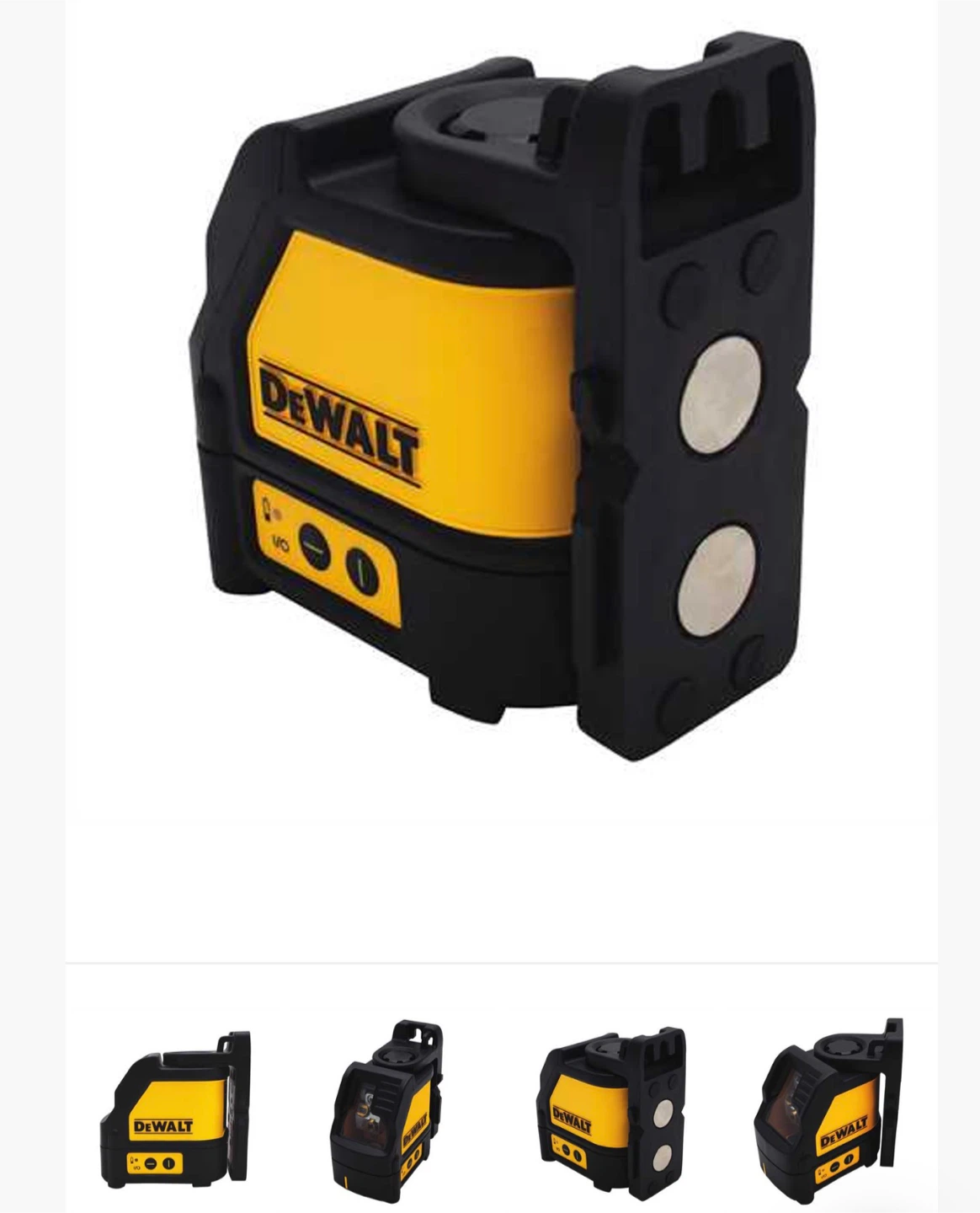 DeWalt DW088CG Green Cross Line Laser - photo 3
