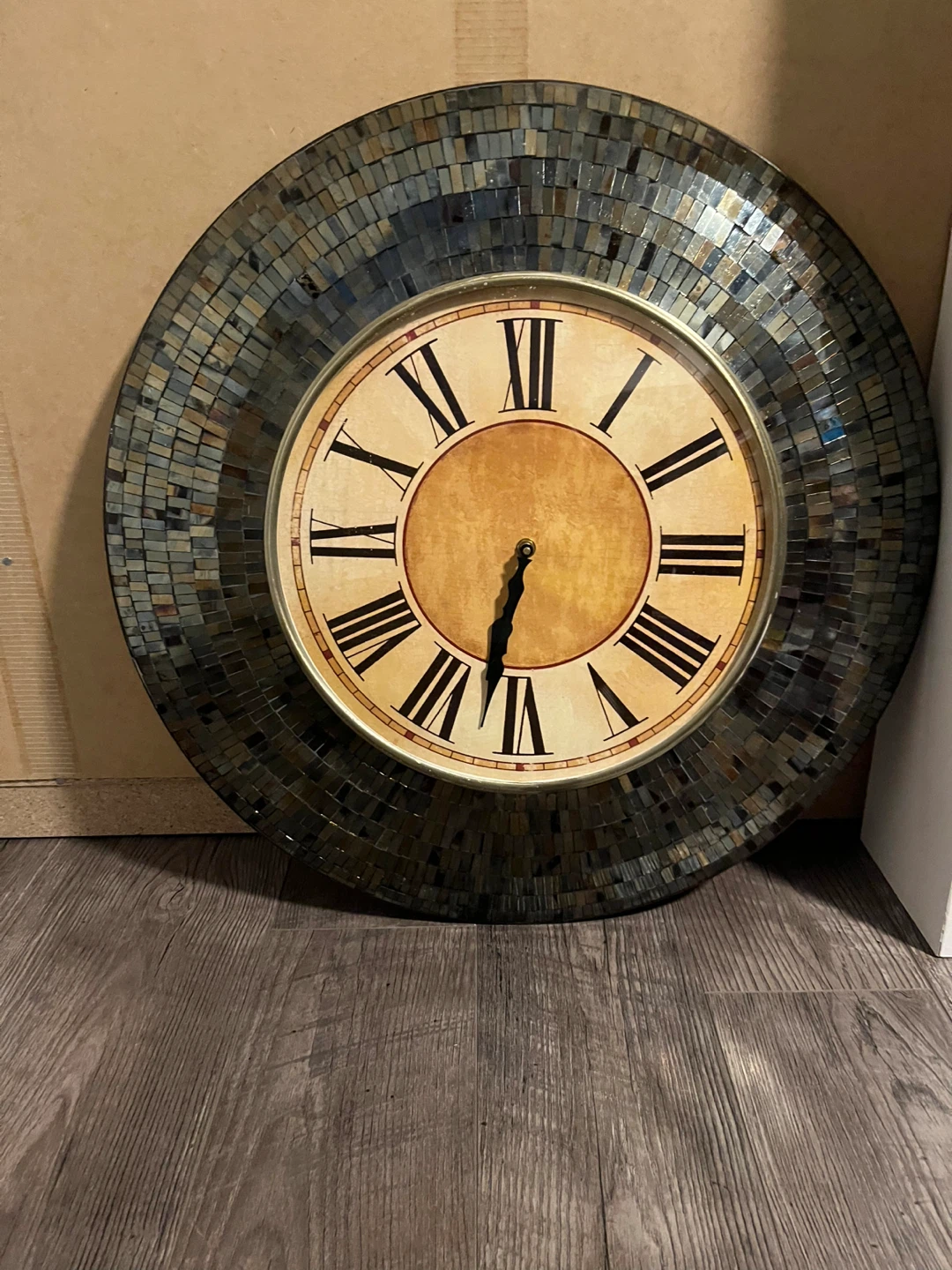 Mosaic Tile Wall Clock