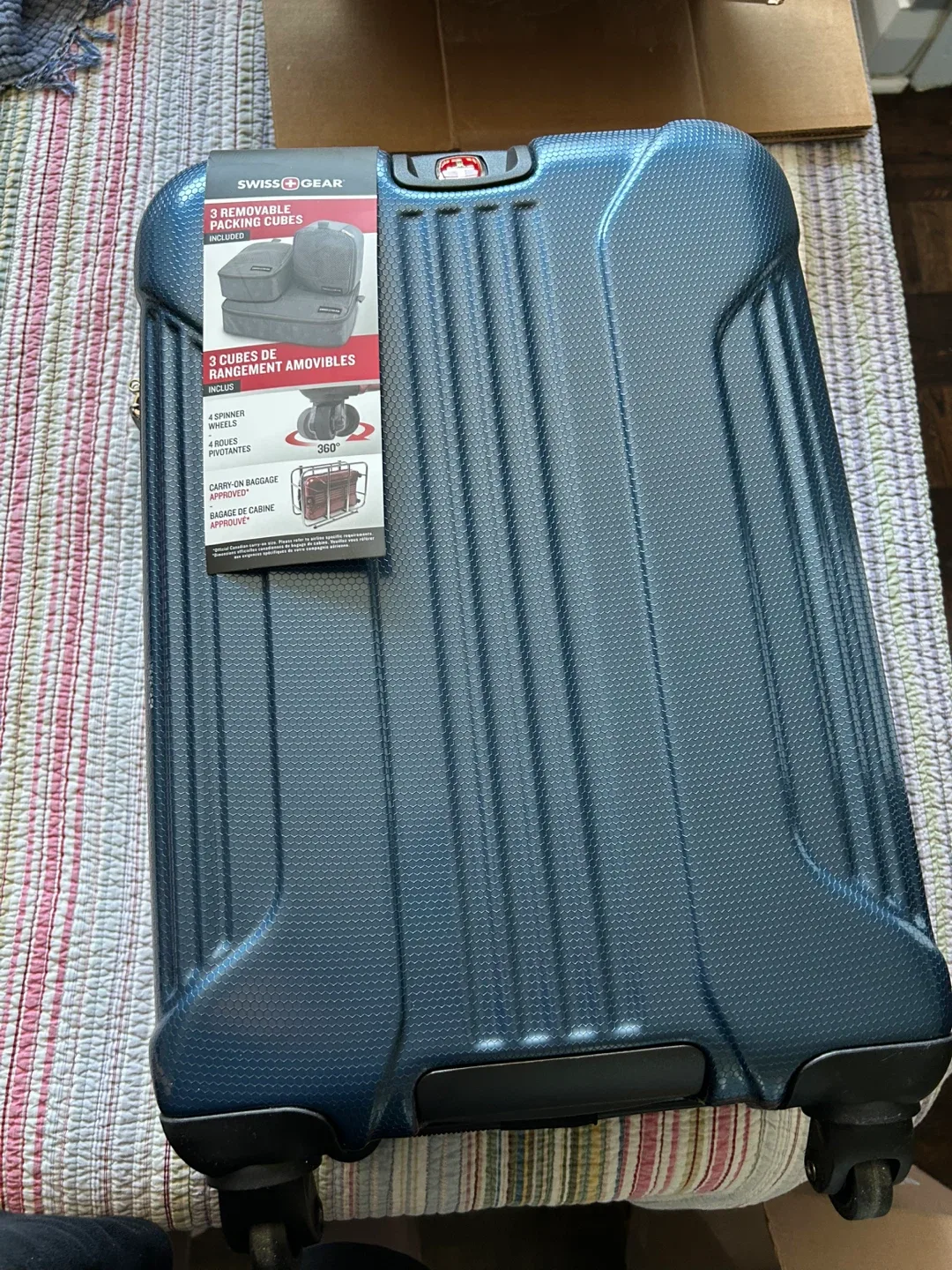 🧡new Swiss Gear Carry-On Luggage - Blue image indicator(5)