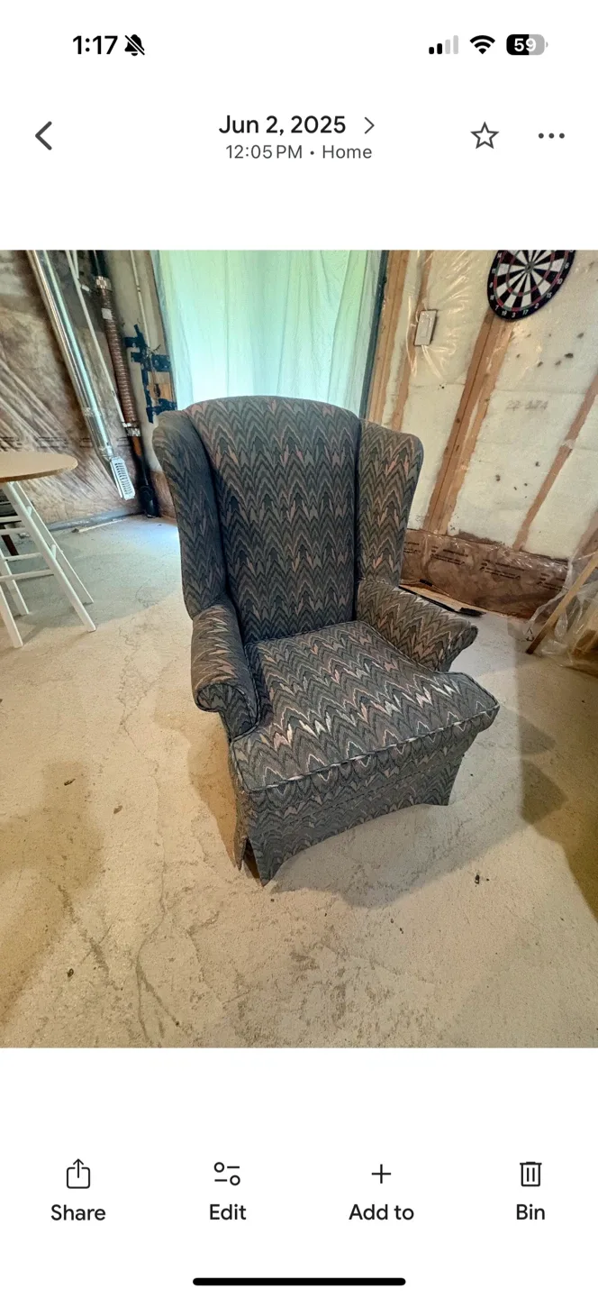 Assorted Furniture: Lamps, Table, Chair image indicator(3)