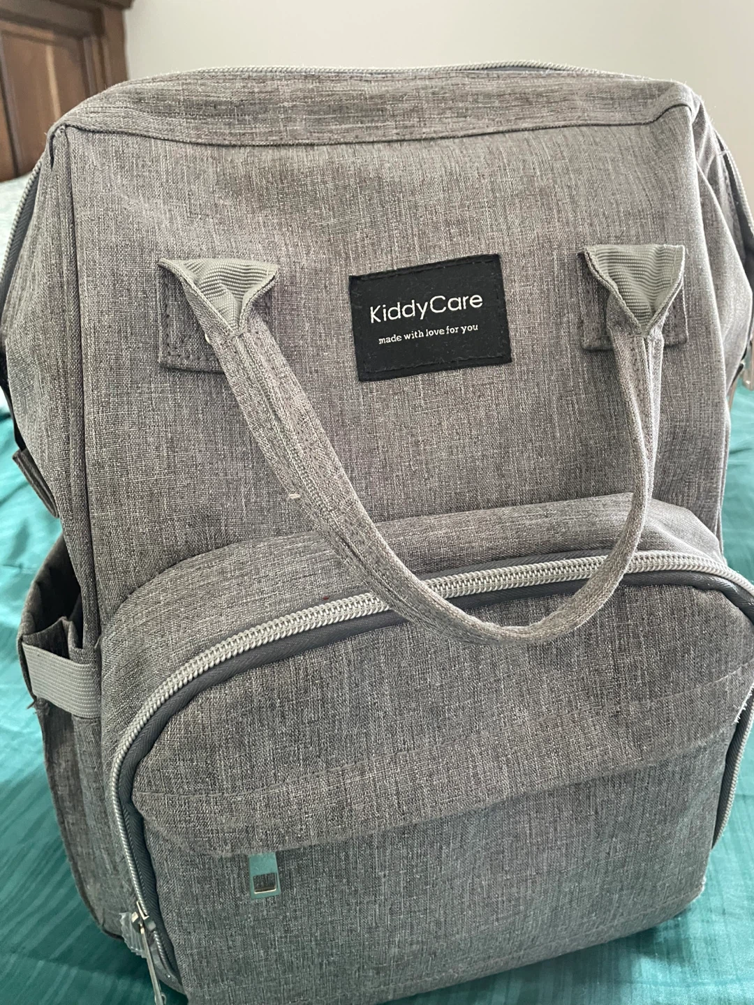 KiddyCare Diaper Bag - Grey