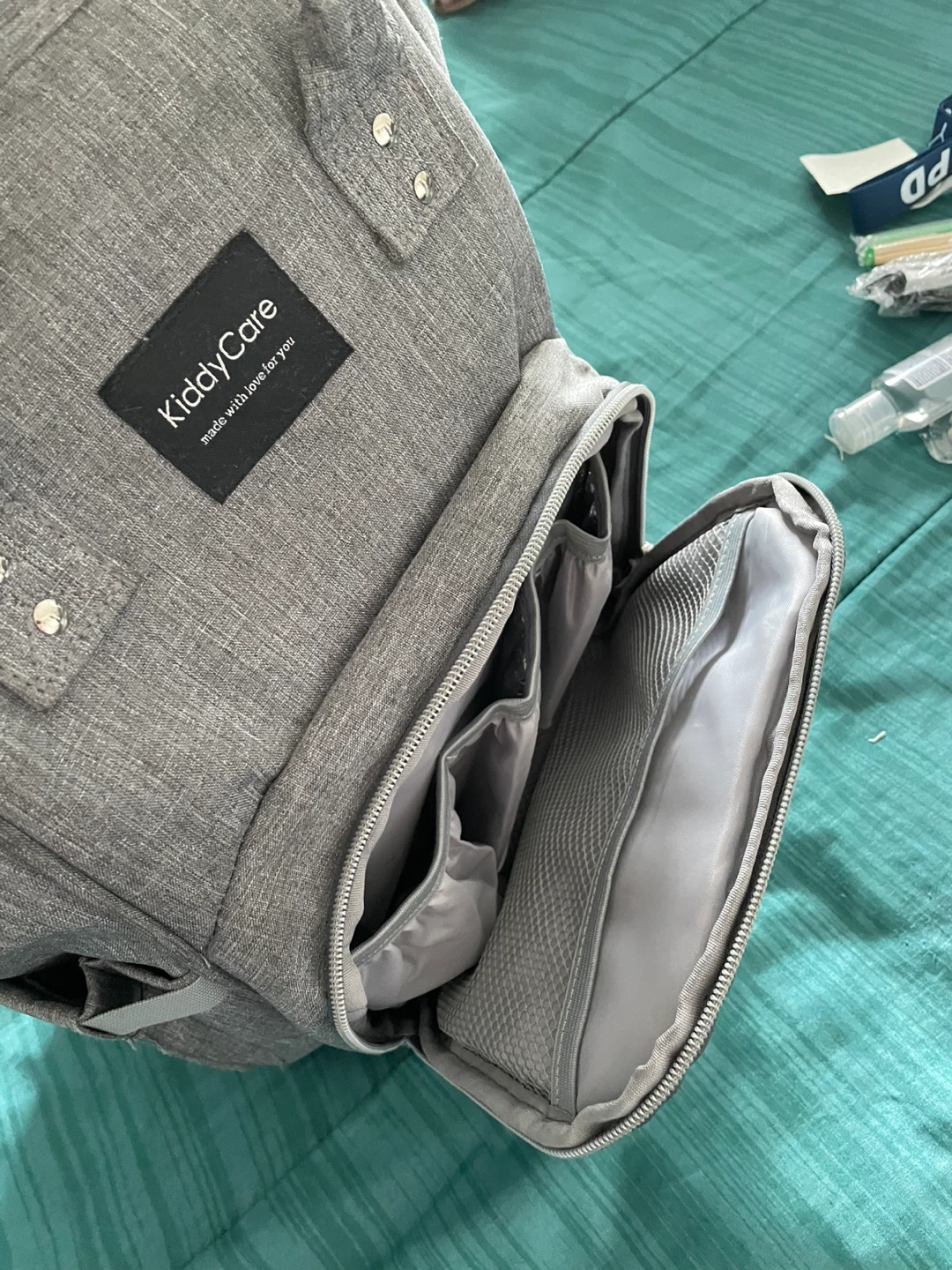 KiddyCare Diaper Bag - Grey - photo 2