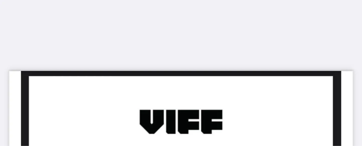 VIFF Movie Ticket