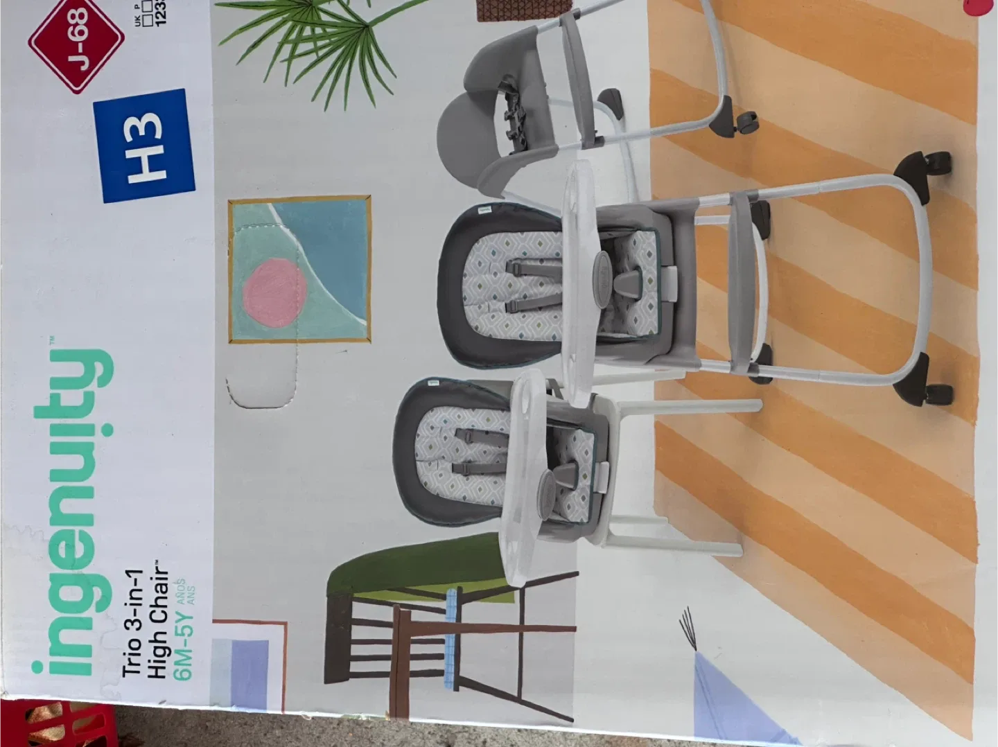 Ingenuity Trio 3-in-1 High Chair (6M-5Y) thumbnail