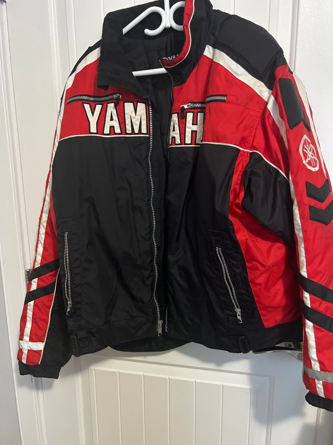 Yamaha Riding Jacket - Red, Black, White