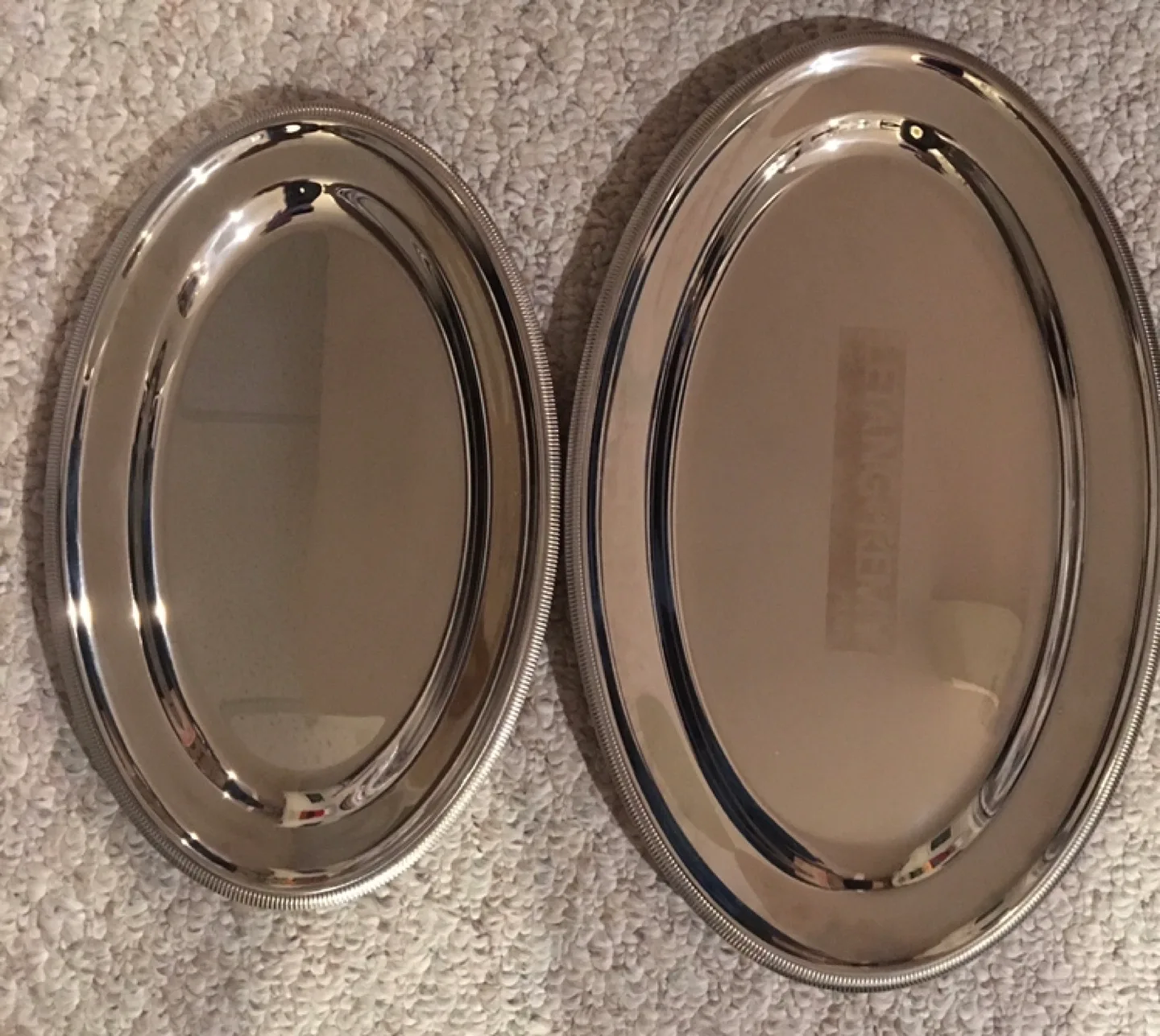 Lang Revere Oval Trays - Set of 2 image indicator(2)