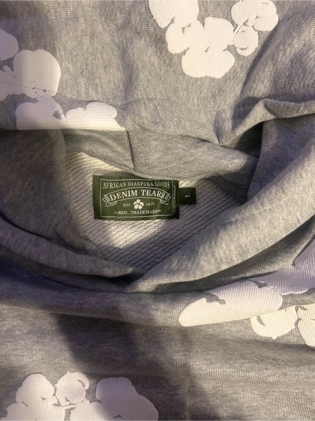 Tear denim hoodie ‼️ image indicator(4)