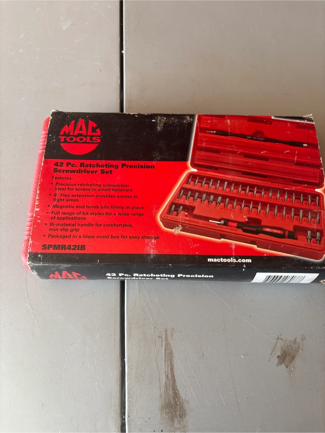 MAC Tools 42-Piece Ratcheting Precision Screwdriver Set