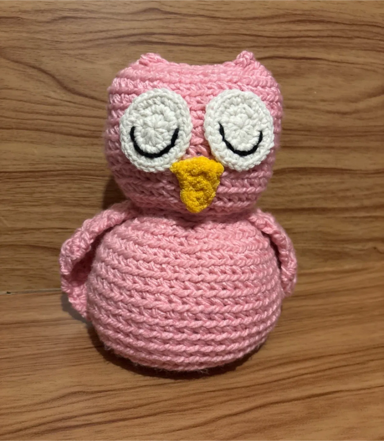 Handmade Crochet Pumpkin Owl/ Pink owl / Blue Owl image indicator(7)
