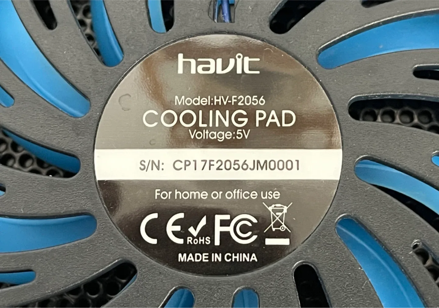 Havit HV-F2056 Laptop Cooling Pad image indicator(3)