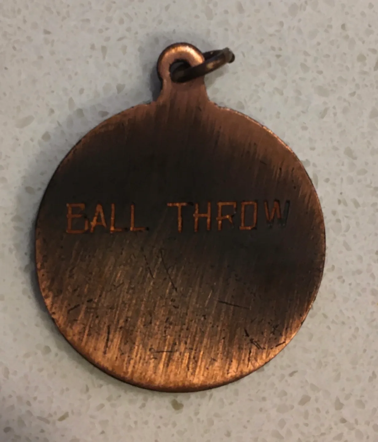 Vintage Kobe 1963 Ball Throw Medal image indicator(2)