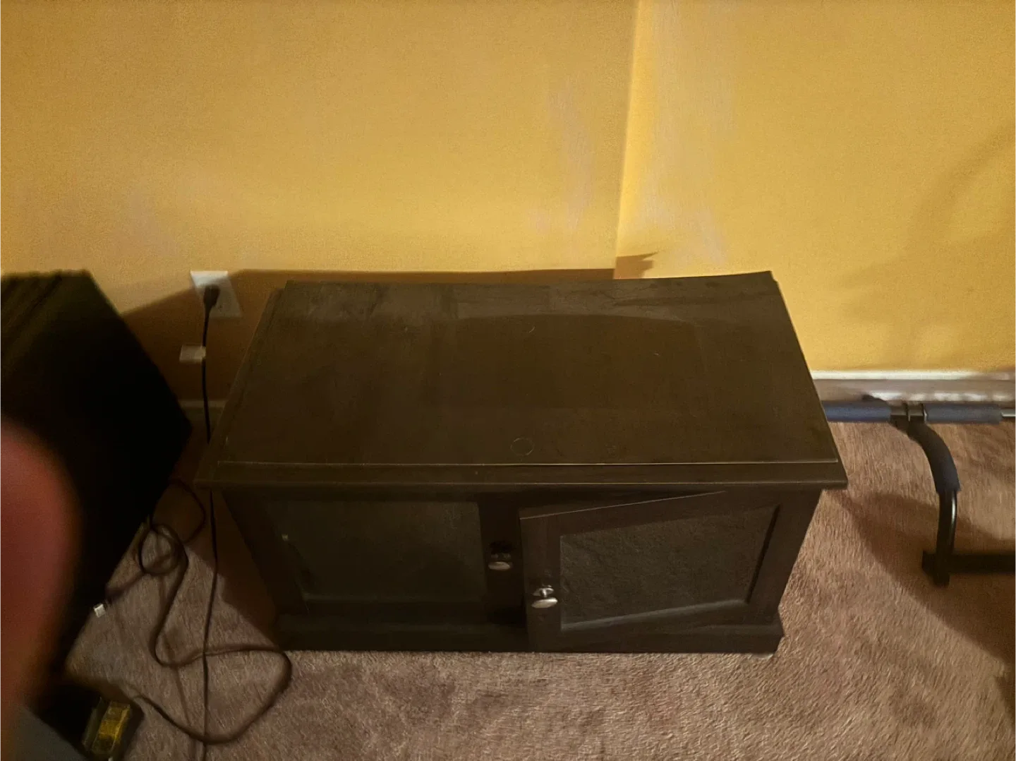 Dark Brown TV Stand Cabinet image indicator(2)