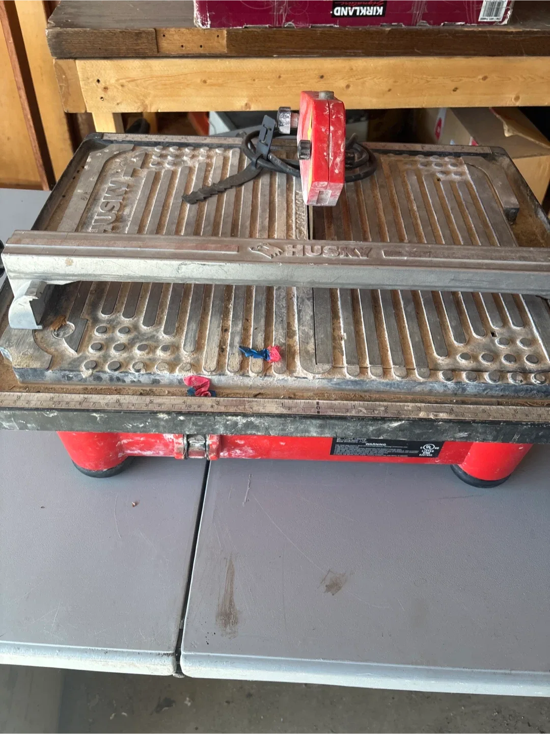 Husky Tile Saw thumbnail