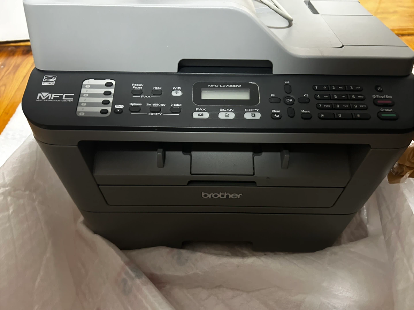 Brother MFC-L2700DW All-in-One Laser Printer