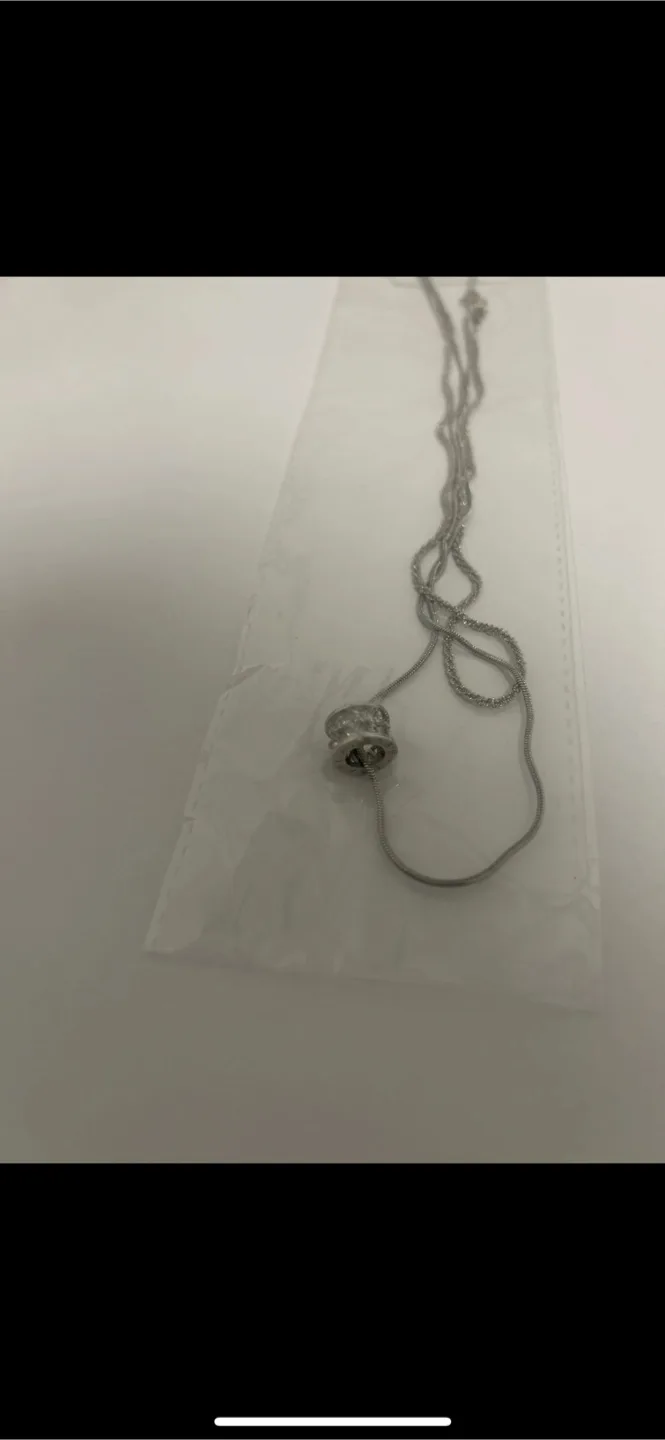 “🧡” New Lace Lips Silver Necklace image indicator(2)