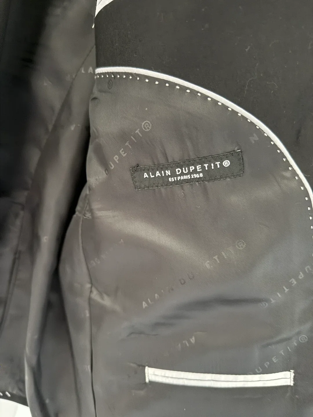 Brand new Black Two Button Suit set image indicator(3)