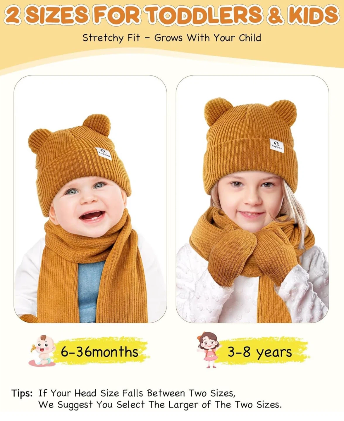 Kids' Knit Hat, Scarf & Mitten Set - - photo 5