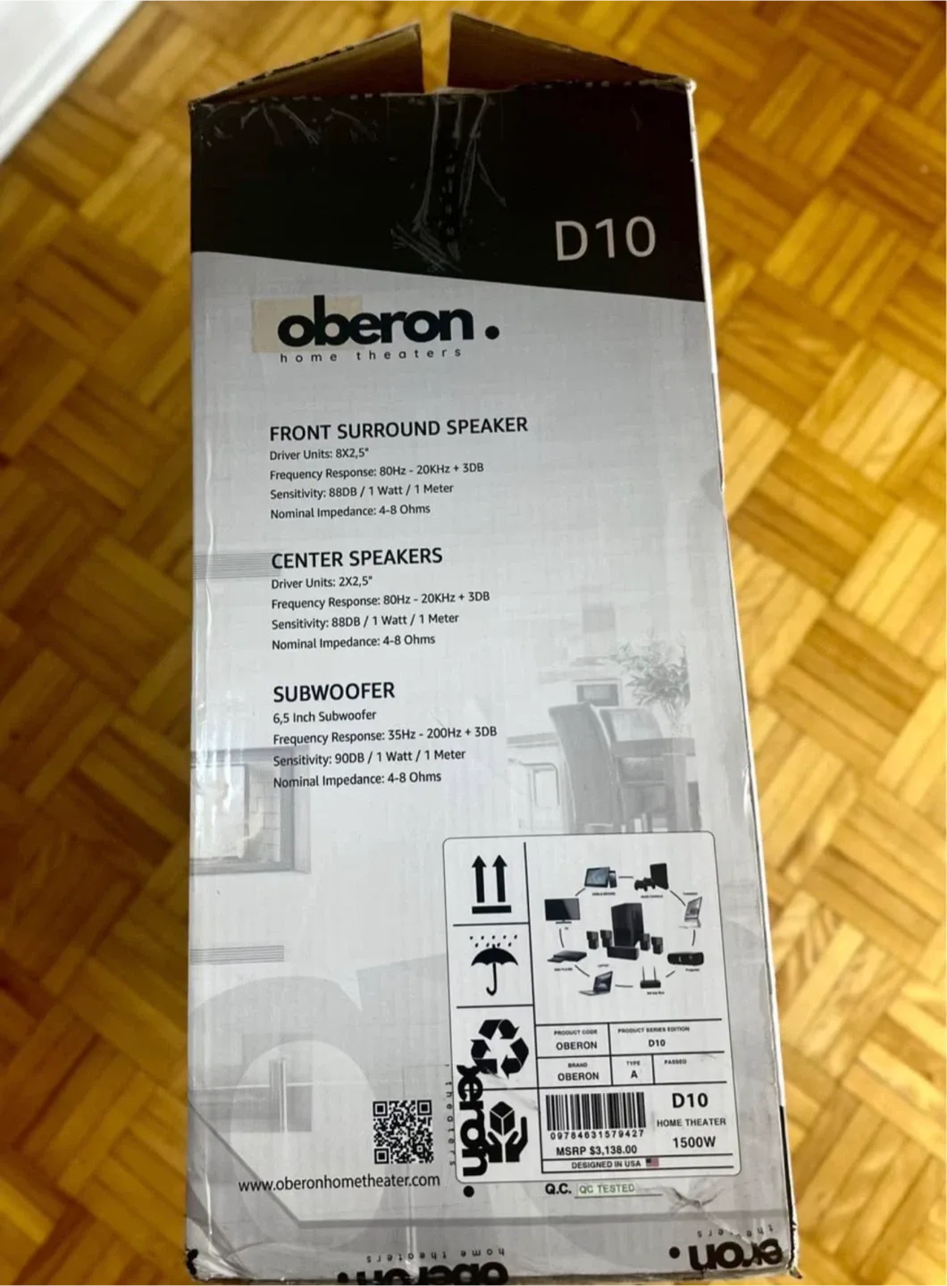 Oberon Home Theatre System image indicator(3)