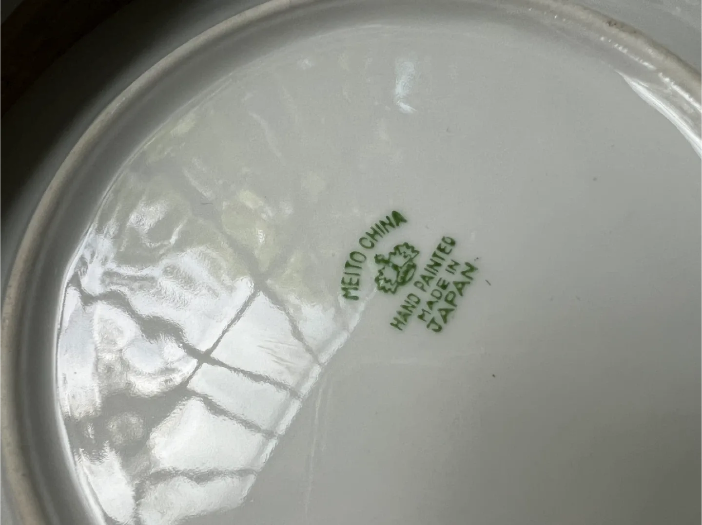 Vintage Floral China Plates - Set of 6 image indicator(6)