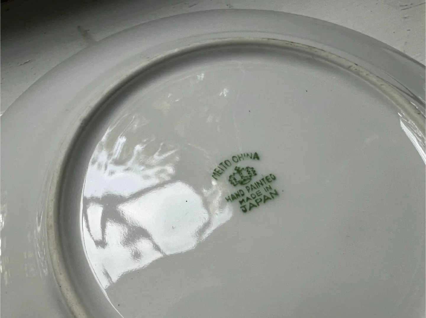 Vintage Floral China Plates - Set of 6 image indicator(8)