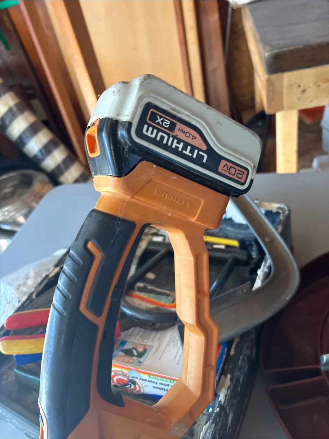 Ryobi 20V Lithium Cordless Grass Trimmer image indicator(2)