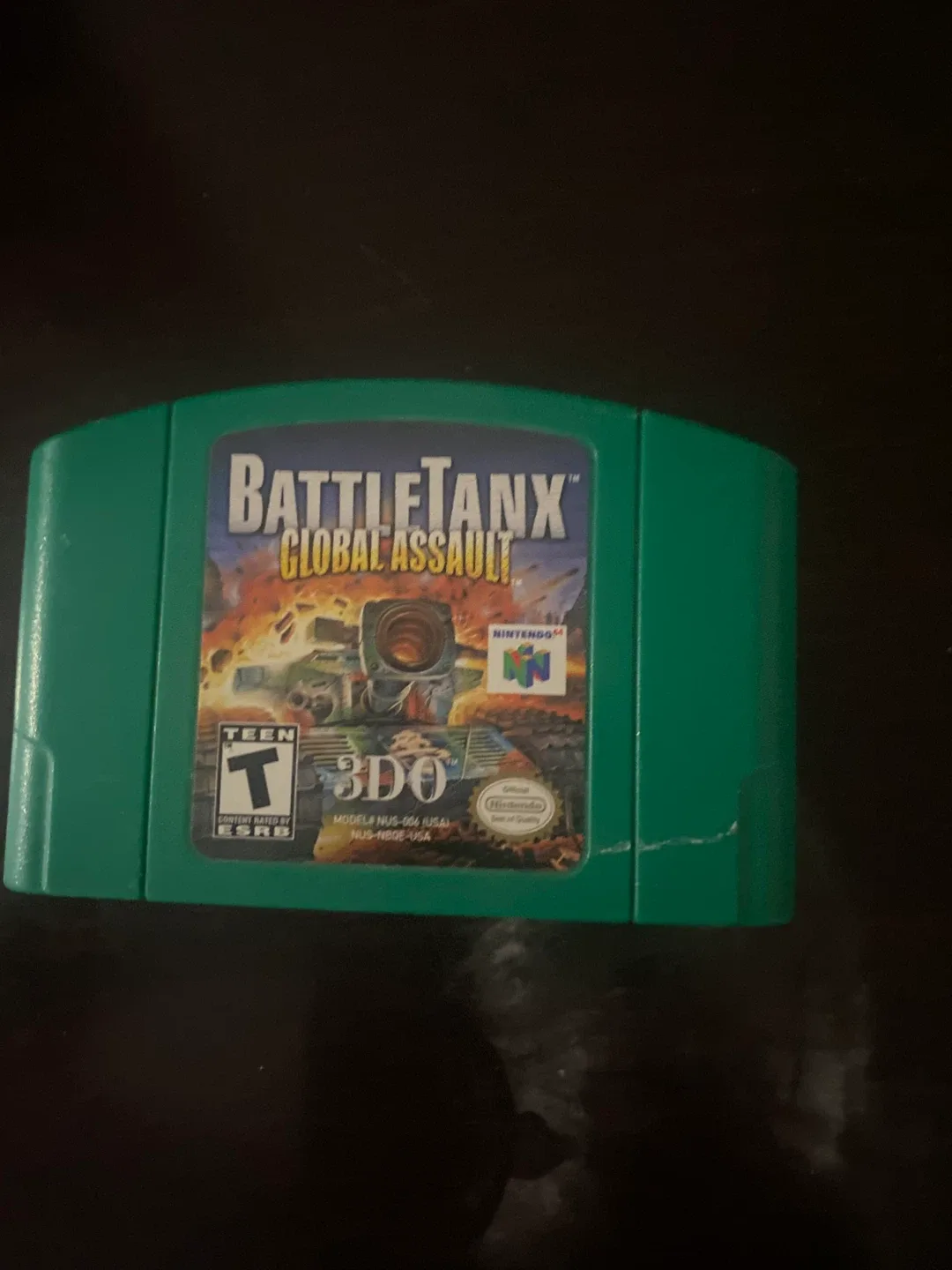 BattleTanx Global Assault N64 Game thumbnail