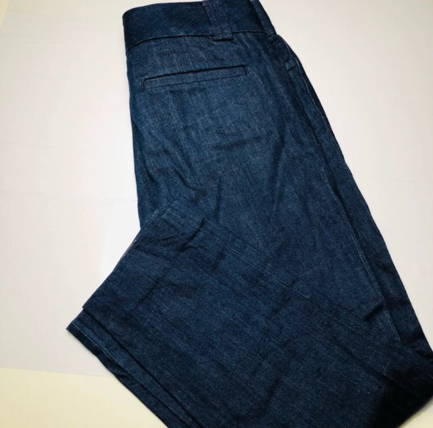 Banana Republic Sloan Fit Cropped Denim Cigarette Pants image indicator(5)