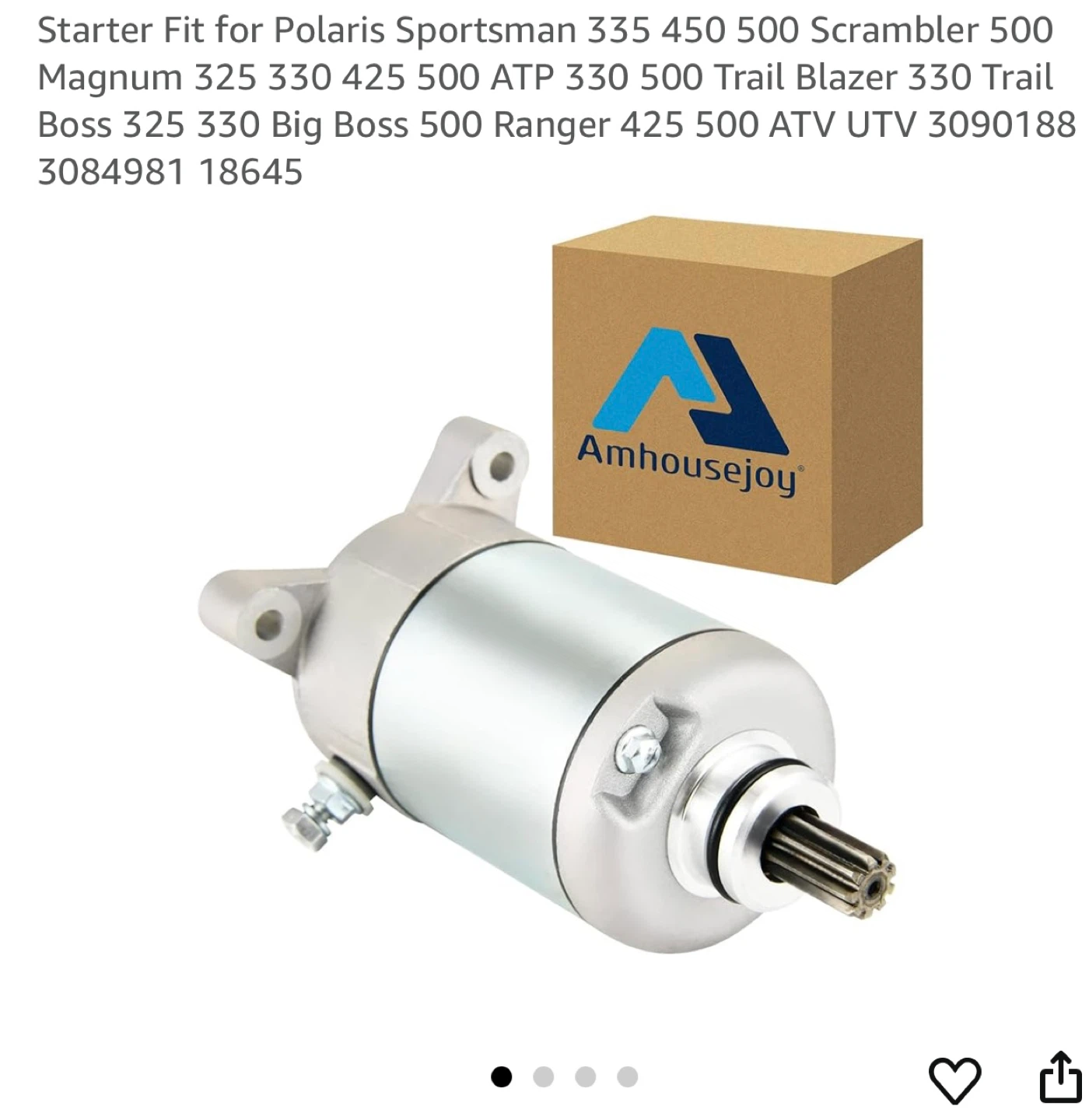 Polaris Sportsman Starter