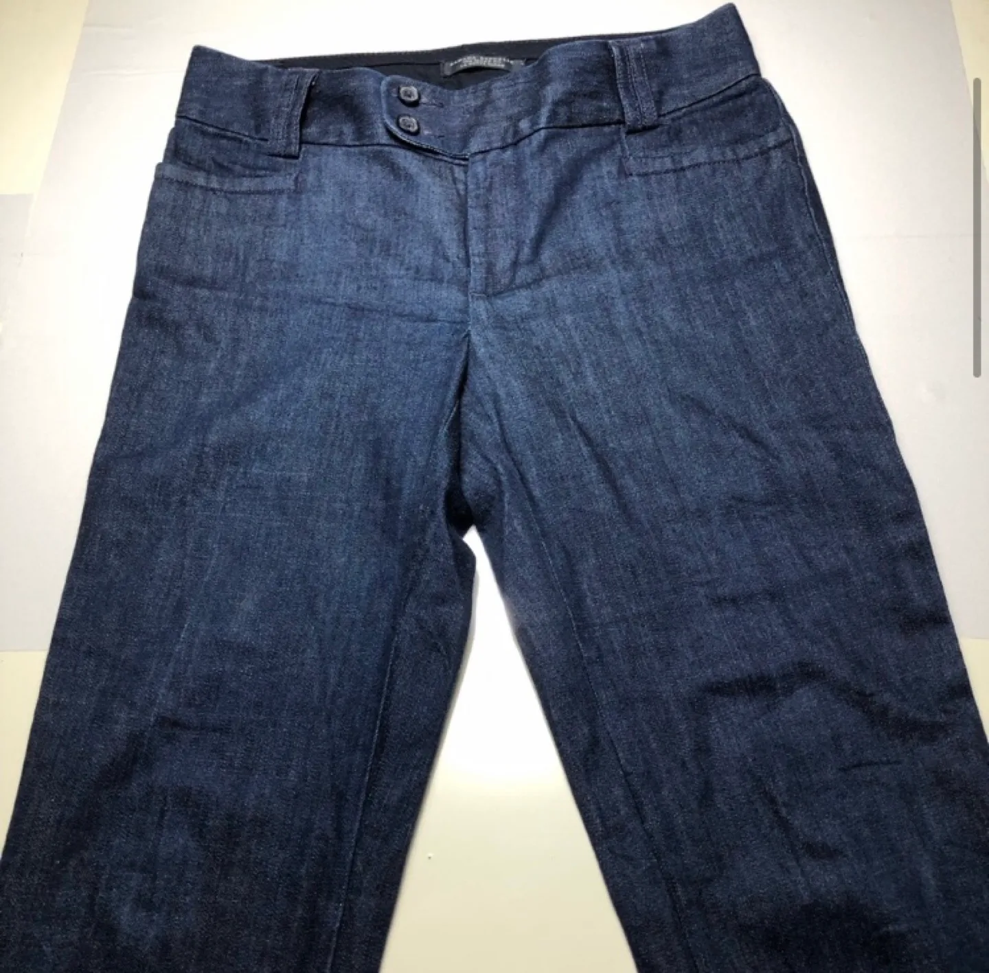 Banana Republic Sloan Fit Cropped Denim Cigarette Pants image indicator(6)
