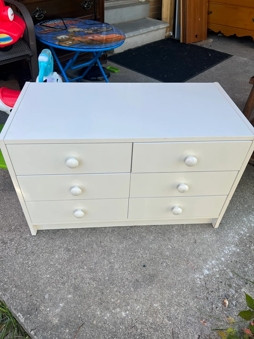 White 6-Drawer Dresser small image indicator(4)