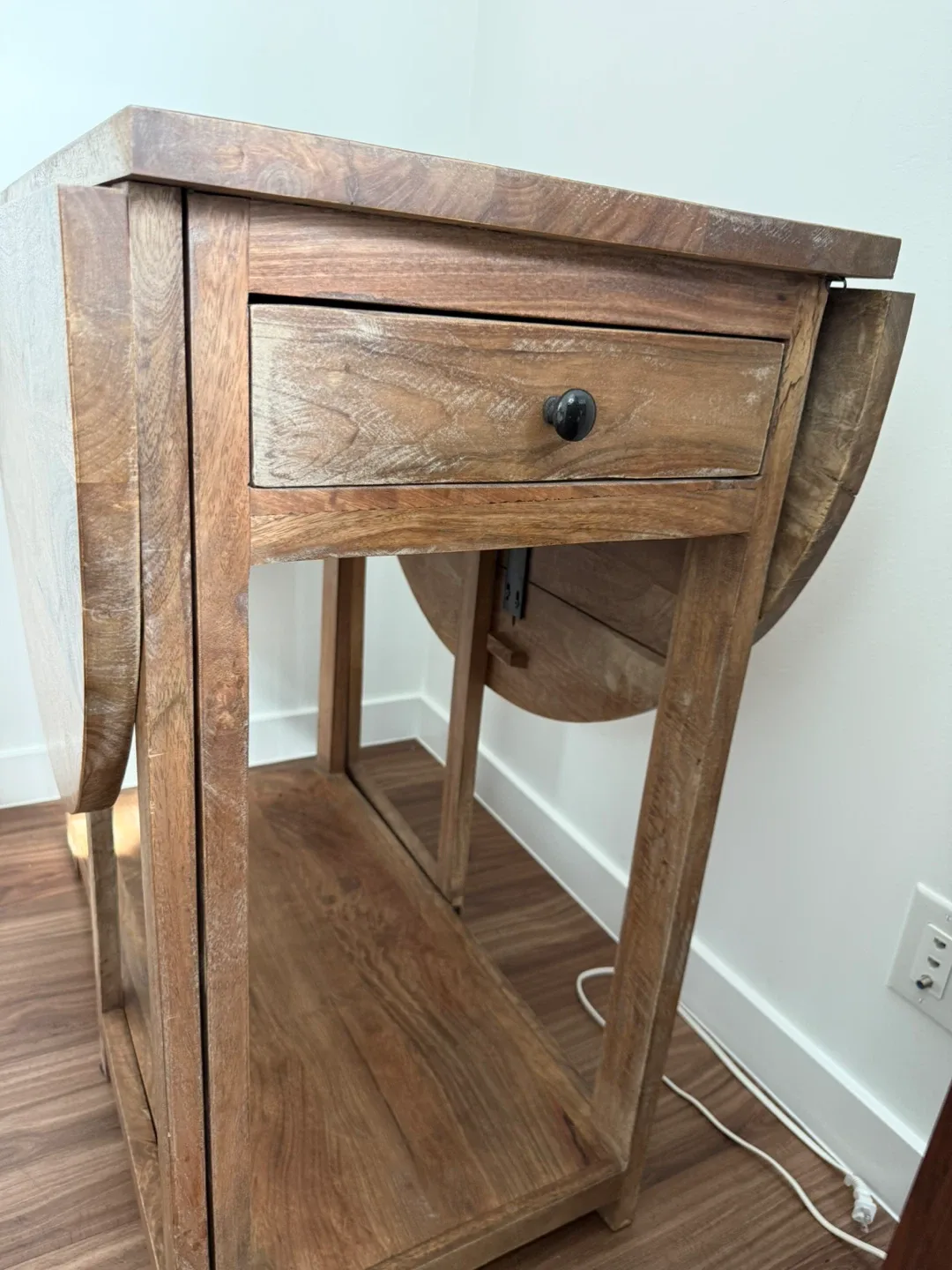 Wood Drop Leaf Table image indicator(5)