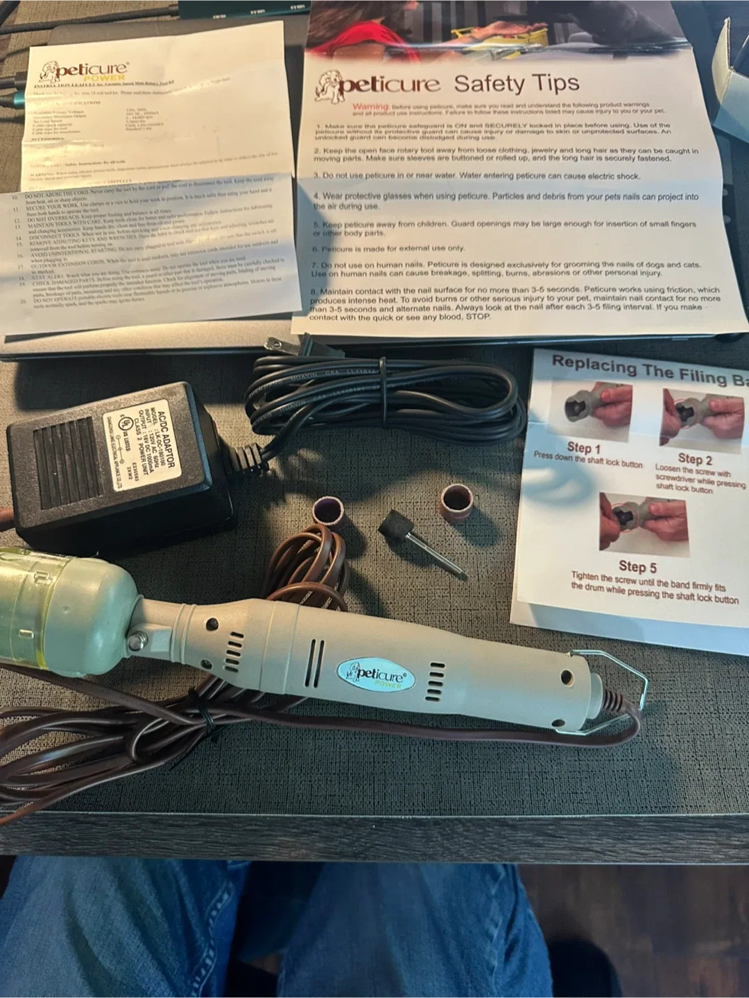 Peticure Power Rotary Tool Kit for Pets image indicator(2)