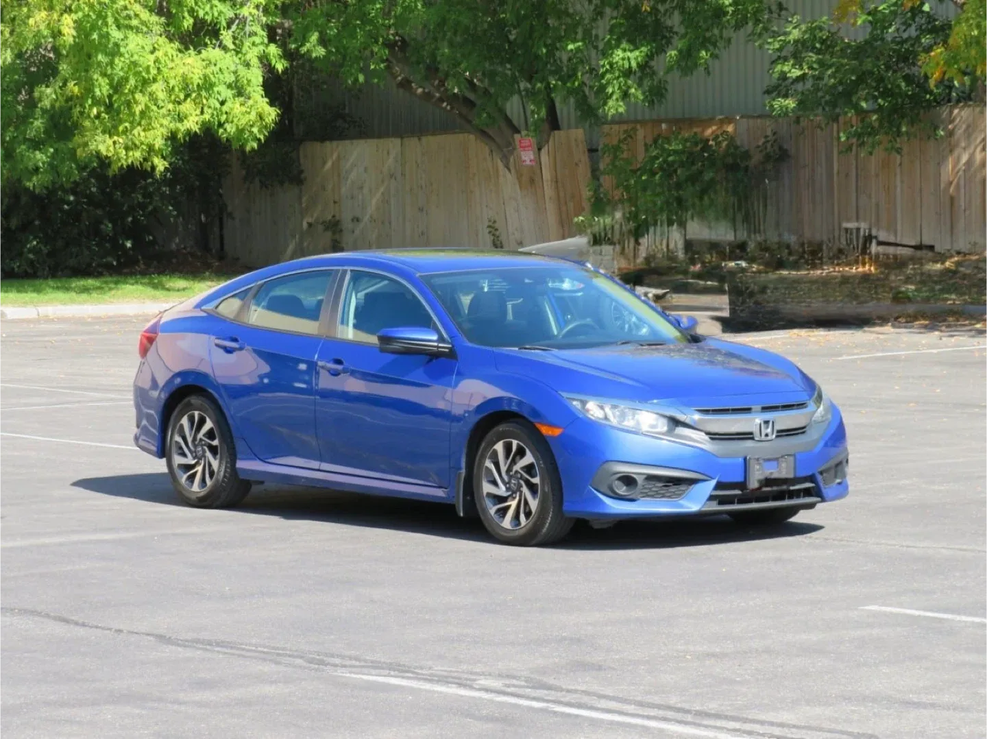 2018 Blue Honda Civic Sedan image indicator(2)