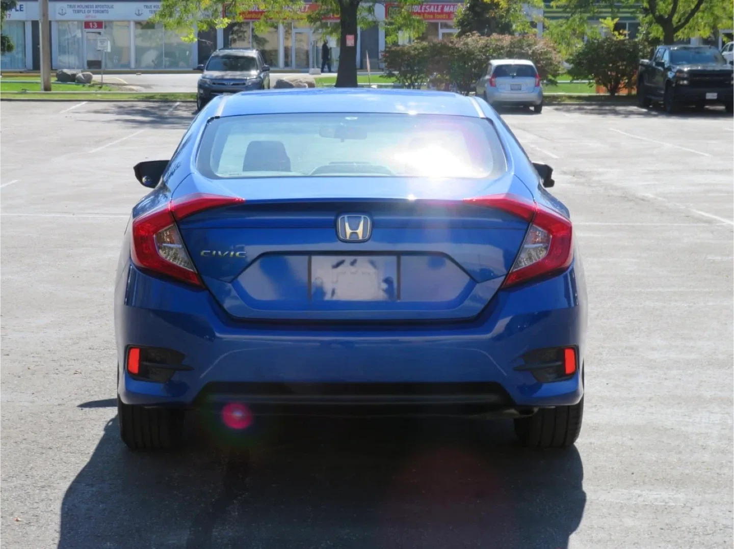 2018 Blue Honda Civic Sedan image indicator(3)