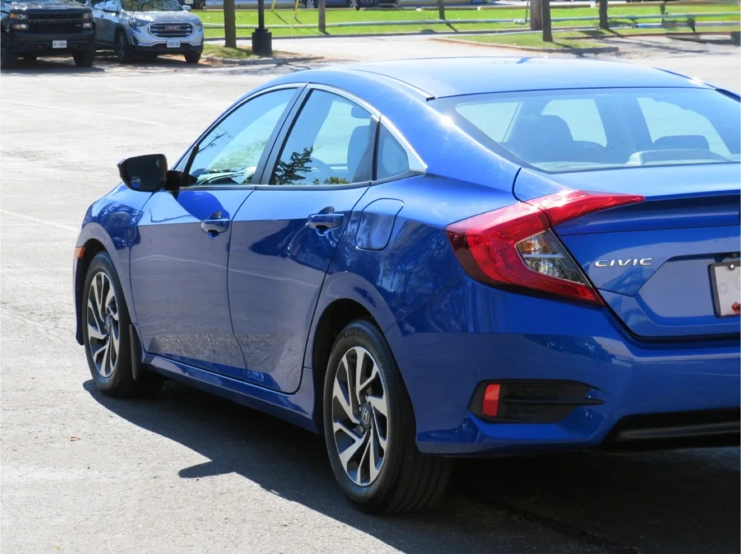 2018 Blue Honda Civic Sedan image indicator(4)