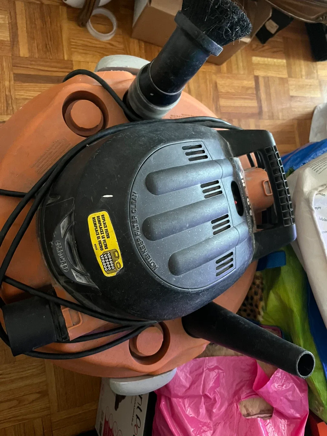 RIDGID 5.0 Peak HP Wet Dry Vac thumbnail